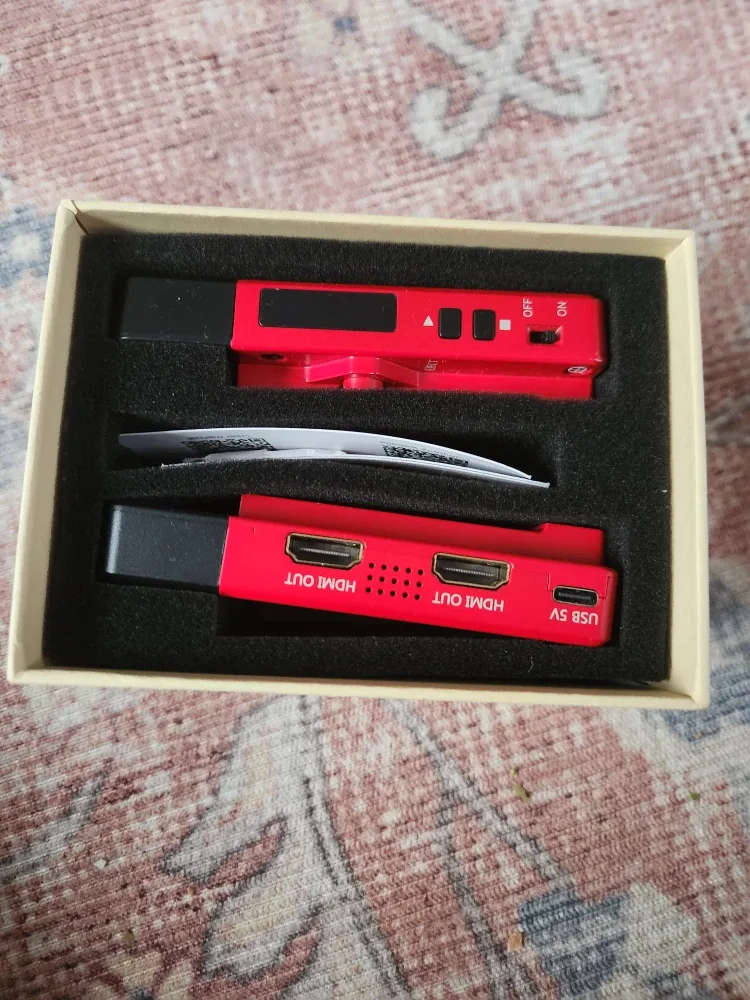 Shimbol TP Mini TX/RX Wireless HDMI Transmitter image indicator(3)