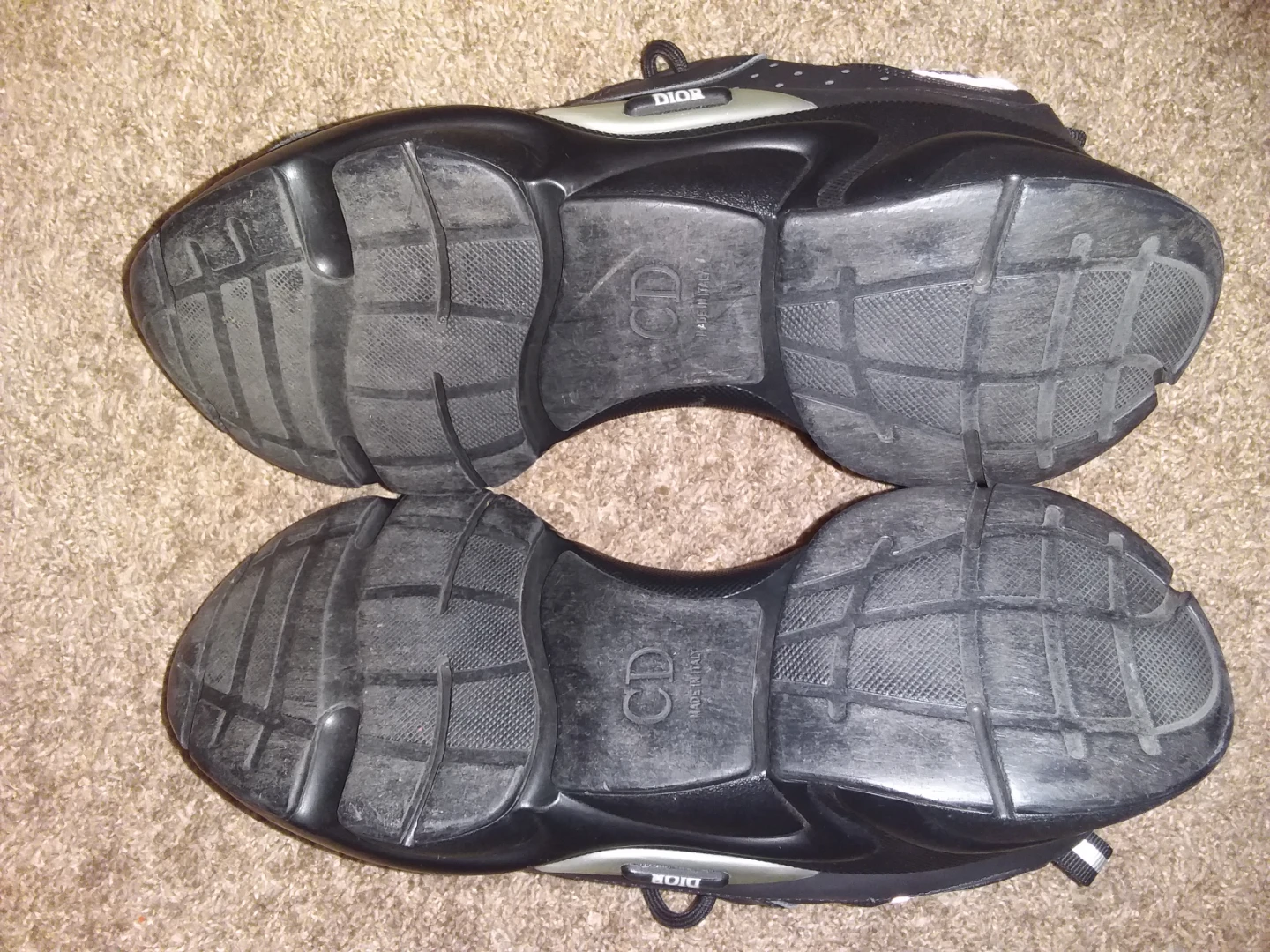 Size 10.5 Dior Men's B22 Sneaker - Black - photo 5