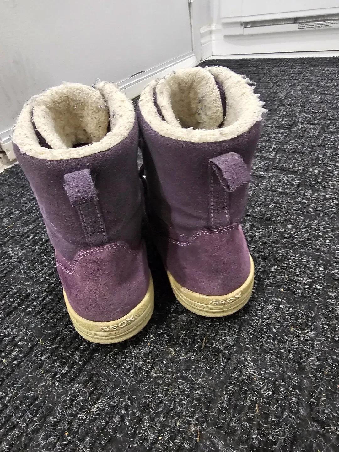 Geox Waterproof Purple Winter Boots Size 3 image indicator(2)