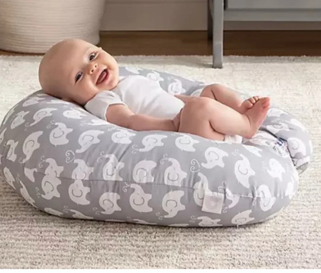 Elephant Print Baby Lounger