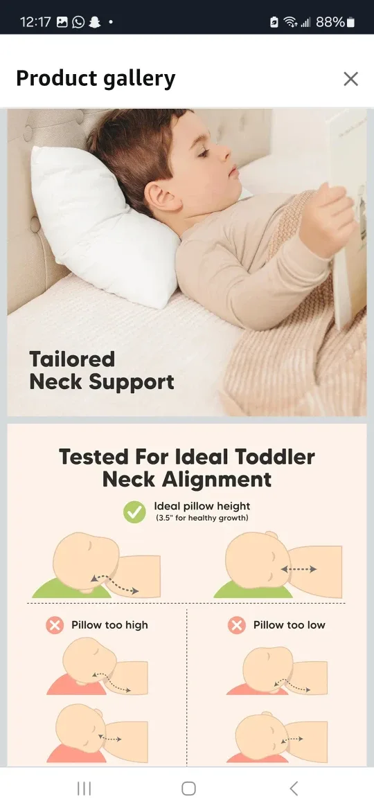 My Little Dreamy Pillow for Toddlers image indicator(2)