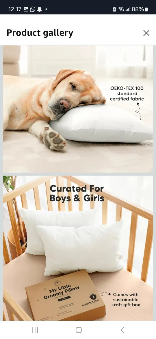 My Little Dreamy Pillow for Toddlers image indicator(3)