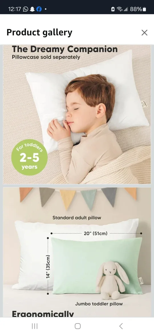 My Little Dreamy Pillow for Toddlers image indicator(4)