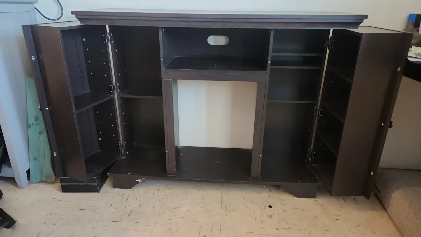 Dark Brown tv stand image indicator(7)