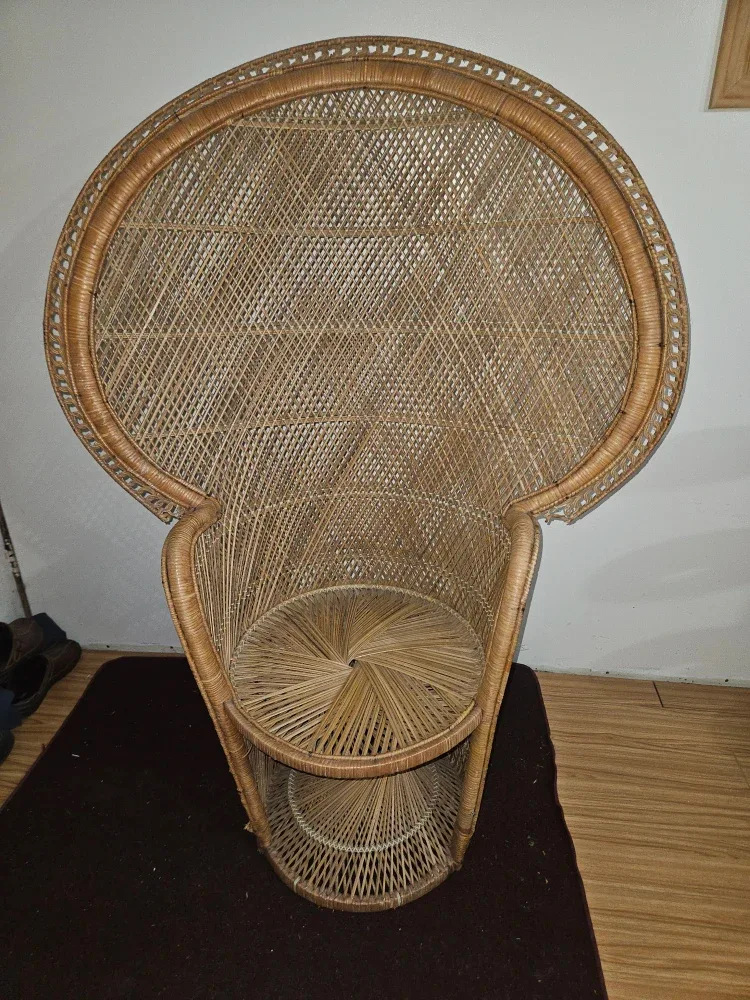 Wicker Peacock Chair image indicator(7)