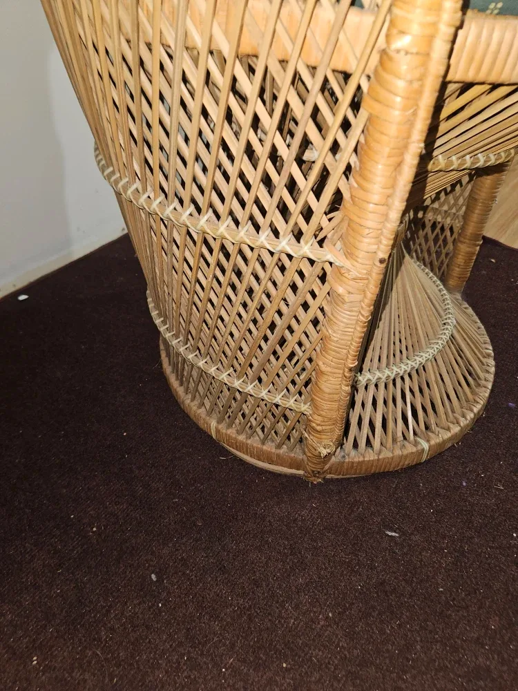 Wicker Peacock Chair image indicator(8)