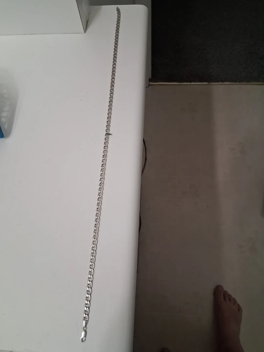 Mens Peoples 925 Italy Silver Chain image indicator(2)