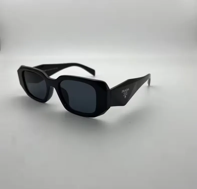 BRAND NEW Prada Sunglasses 49mm - Black Frame & Lens image indicator(4)
