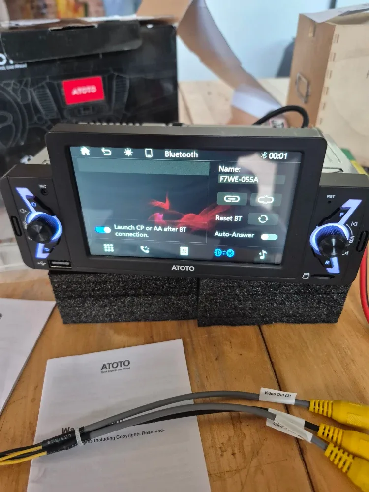 ATOTO F7 WE 5 Inch Single Din Car Stereo