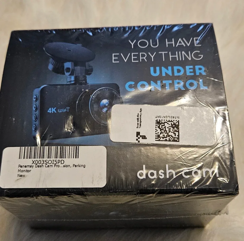 New Penemay Dash Cam 4K WiFi