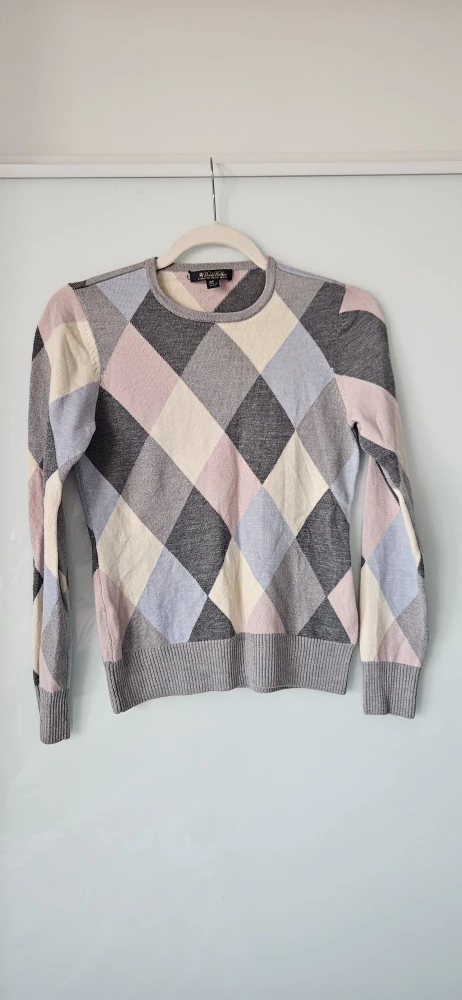 Brooks Brothers Merino Wool Argyle Sweater, size XS