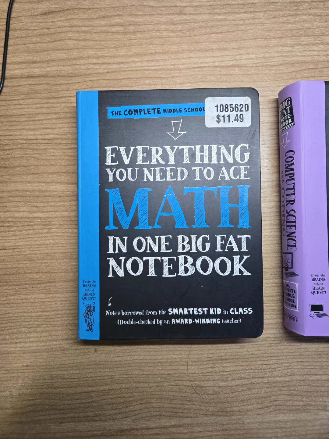 Everything you need to ace Math in one big fat notebook