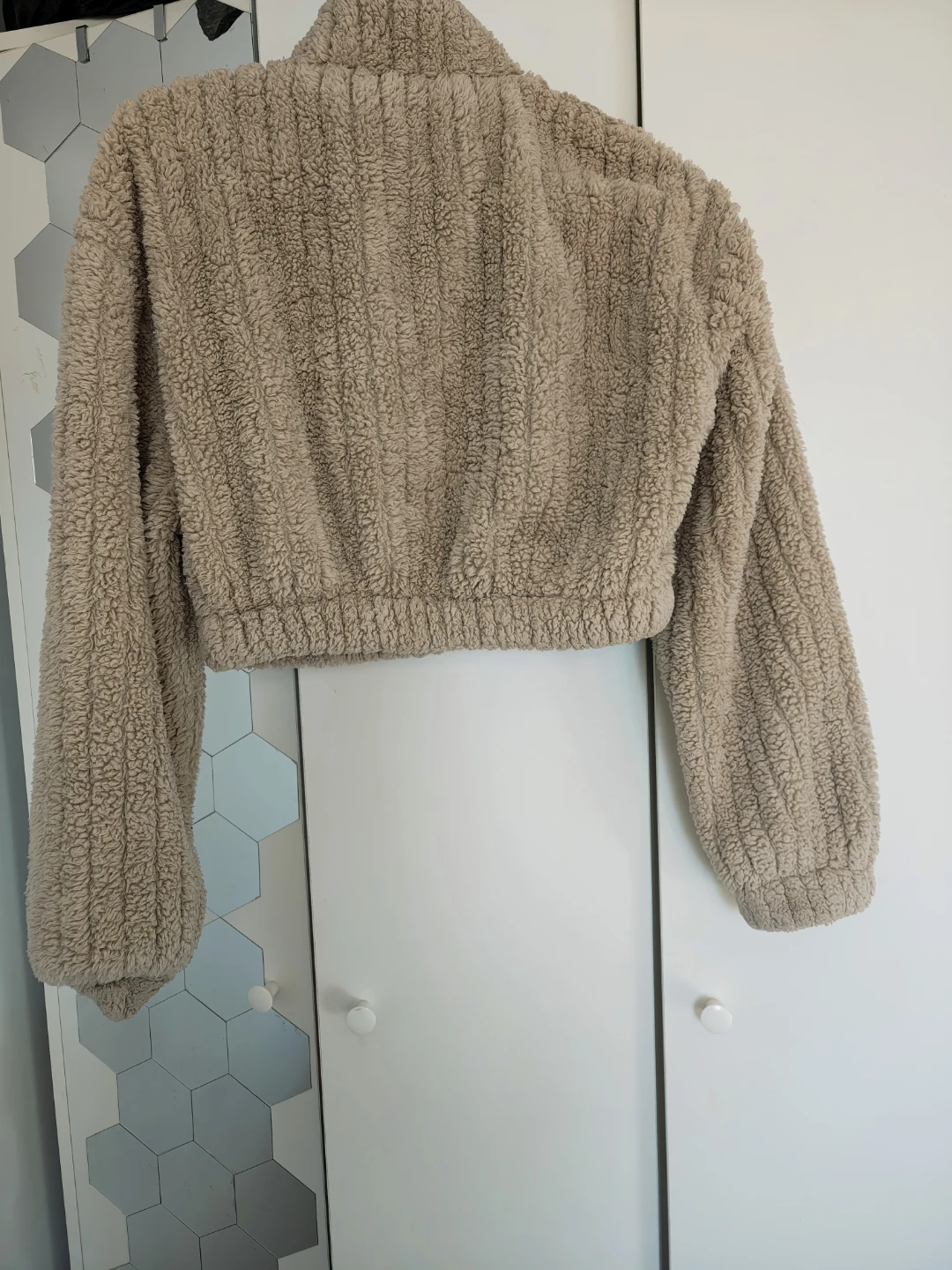 SHEIN Beige Fleece Pullover - Size S - photo 3