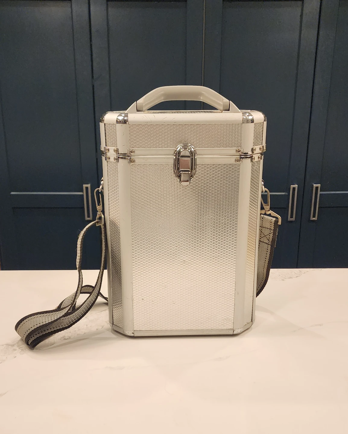 Aluminum Wine Case 2btl