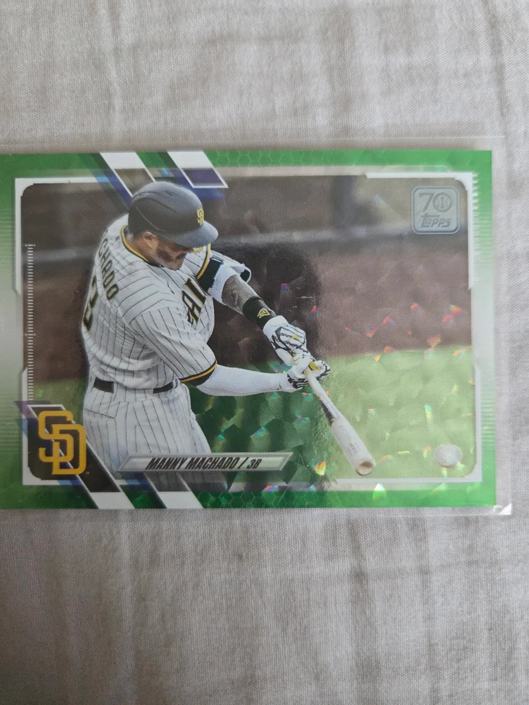 Manny Machado Topps Baseball Card