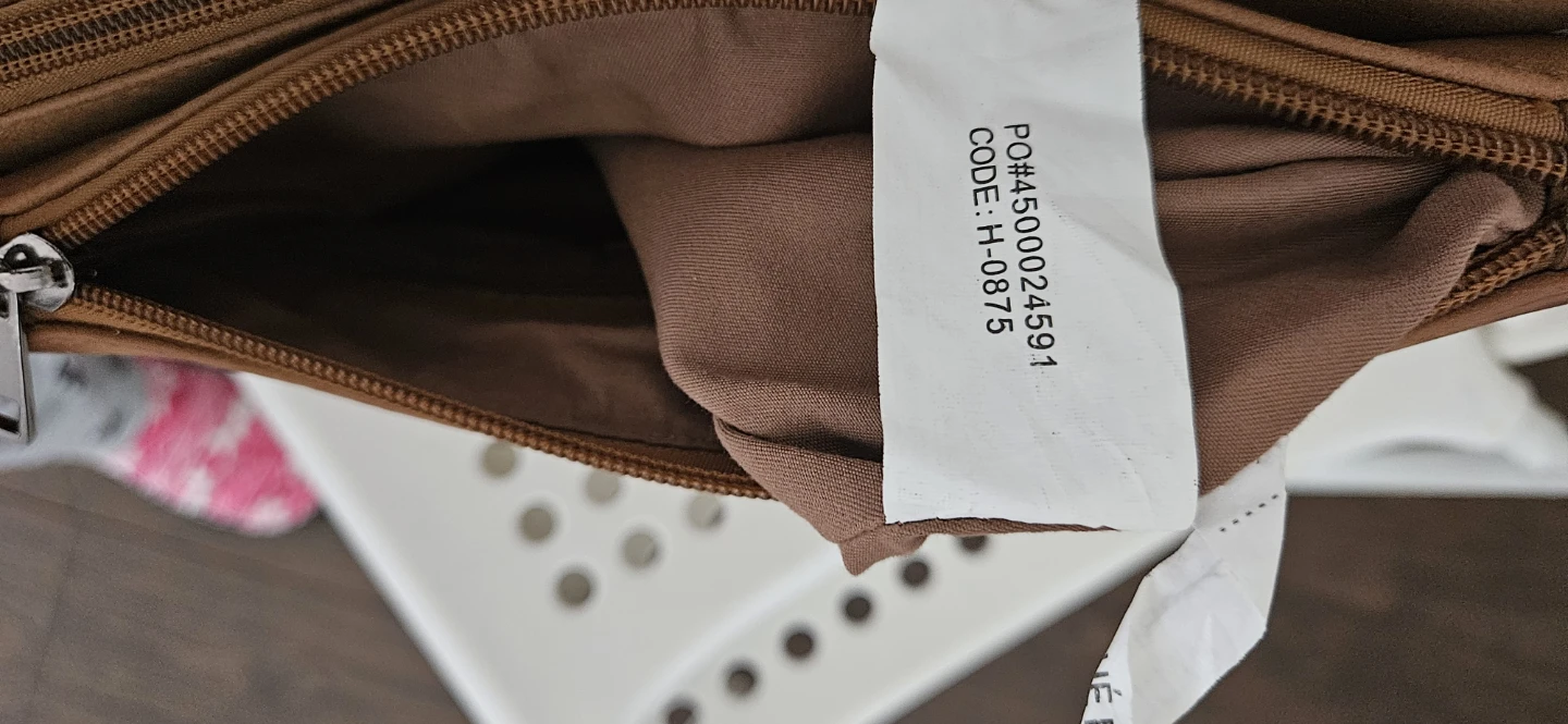 Vegan Leather Brown Crossbody Bag Purse by Mia & Luca - photo 5