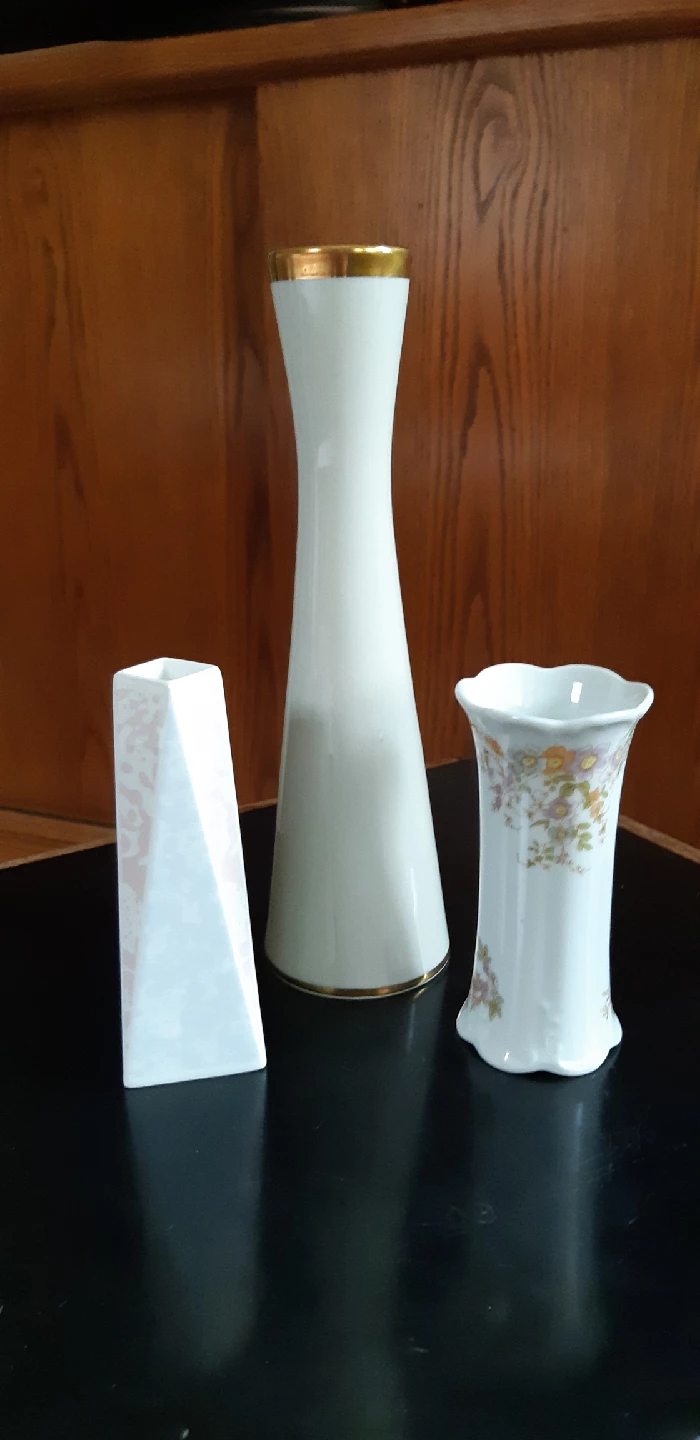 3 Lovely Bud Vases
