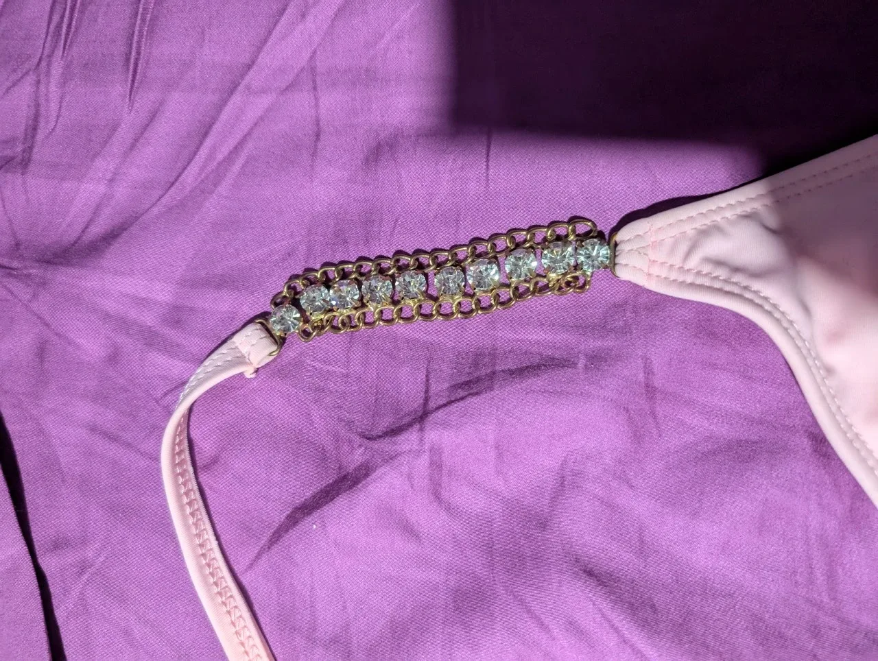 SHEIN Pink Embellished Bikini Set image indicator(2)