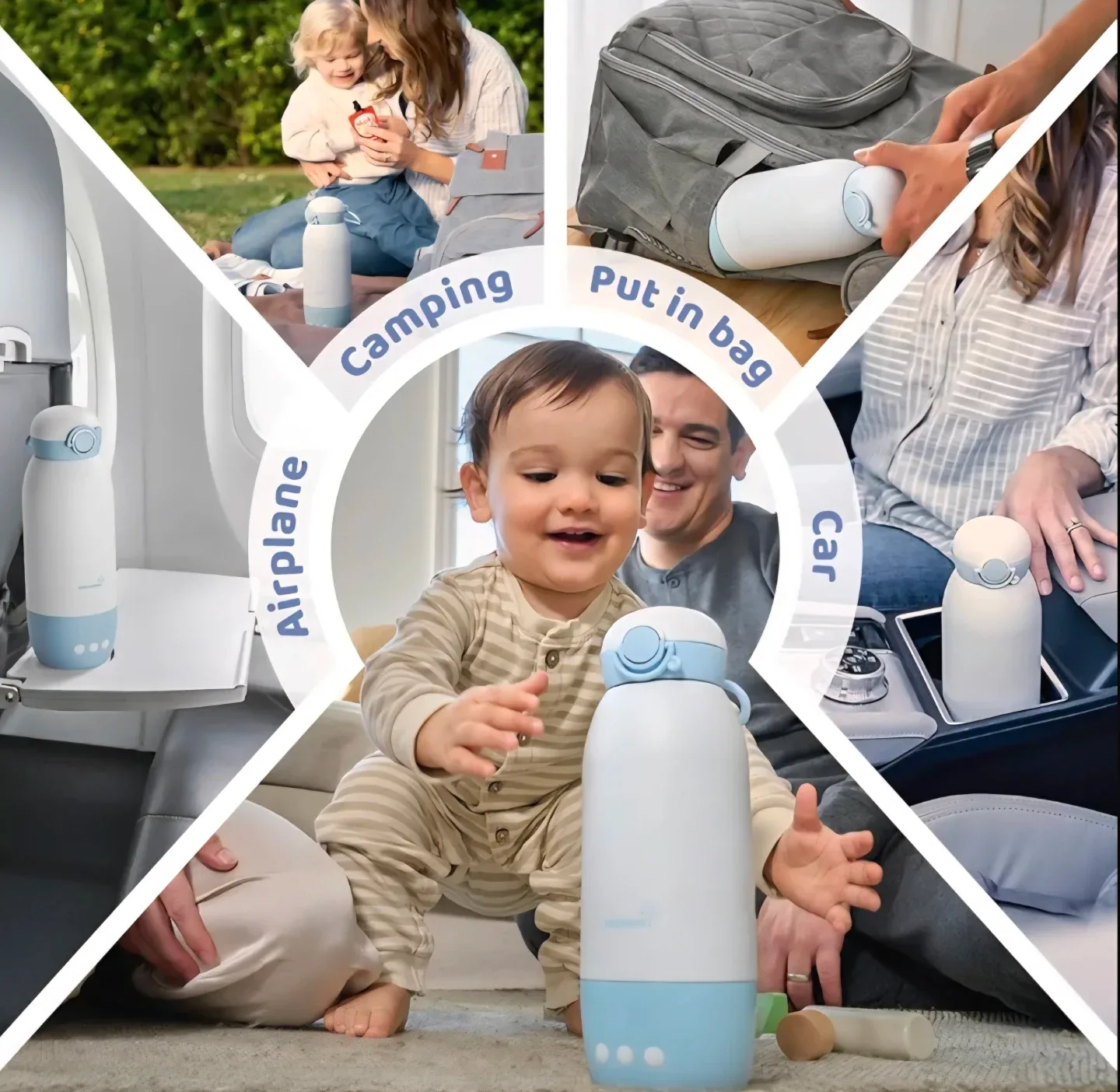 Grownsy Baby Bottle Warmer For Travel image indicator(6)