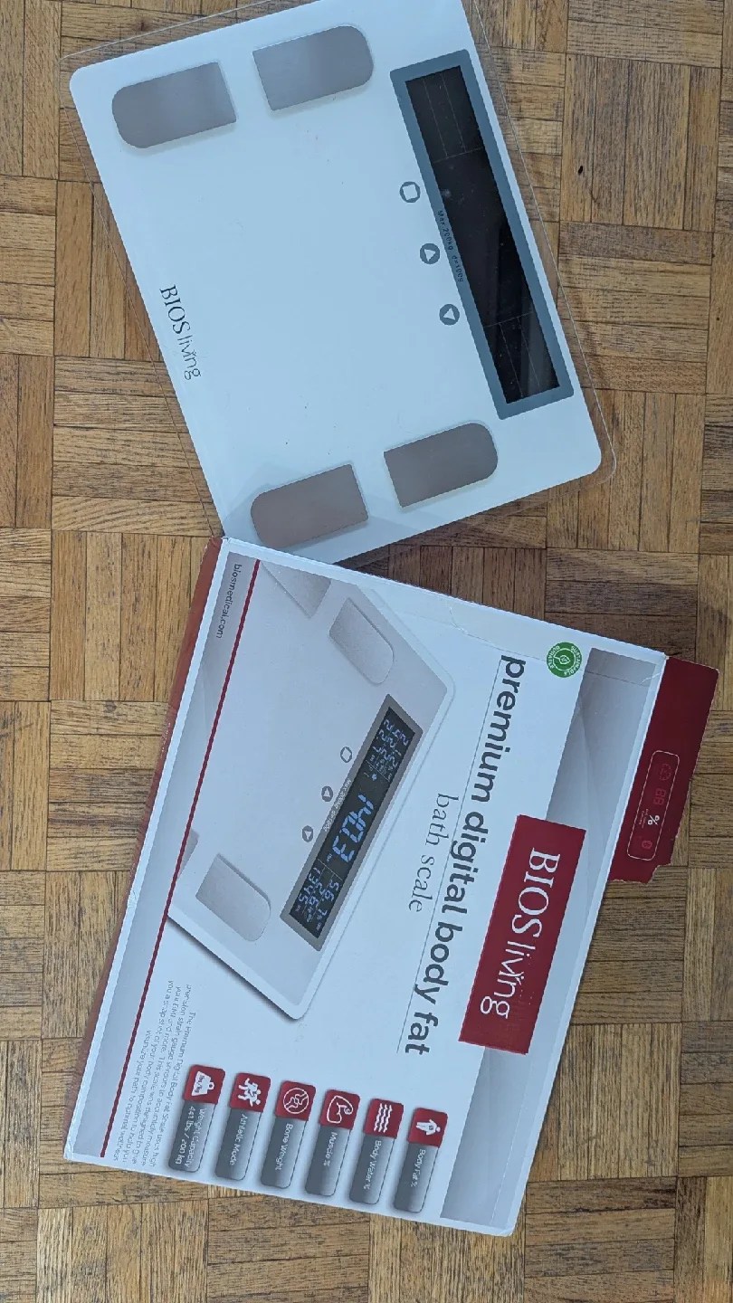 BIOS Living Premium Digital Body Fat Scale image indicator(2)