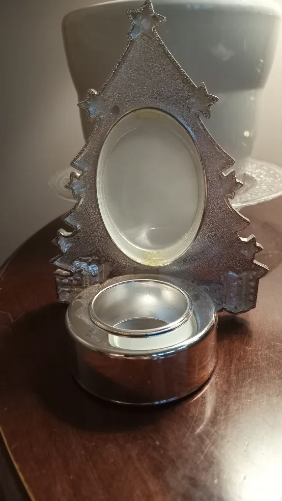 Christmas Tree Picture Frame Candle Holder image indicator(2)