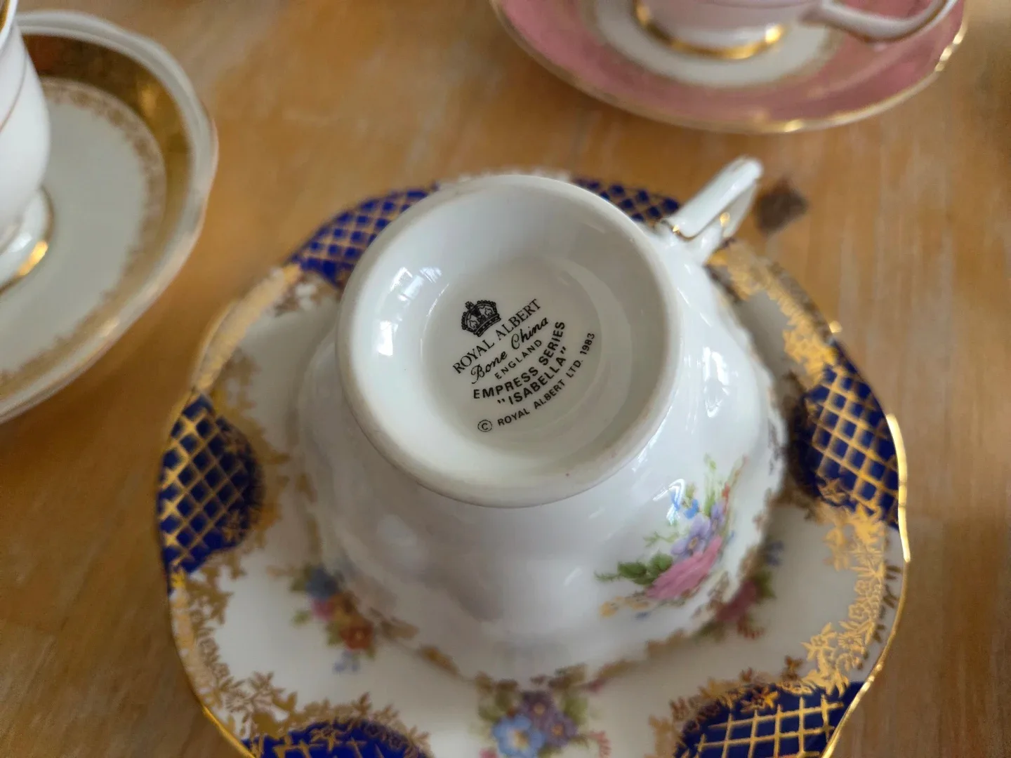 Vintage Tea Cup & Saucer Set image indicator(4)