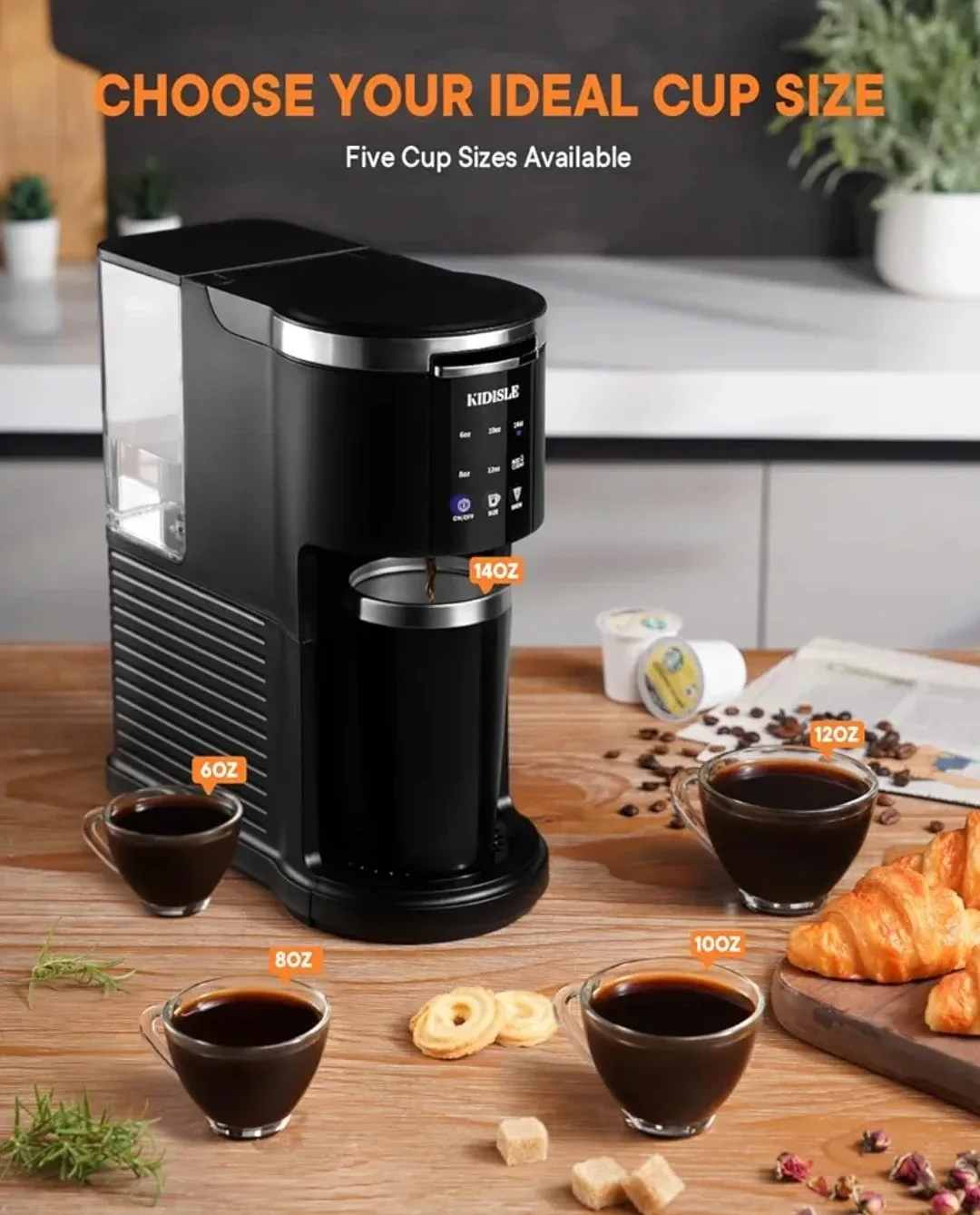 Kidisle Single Serve Coffee Maker