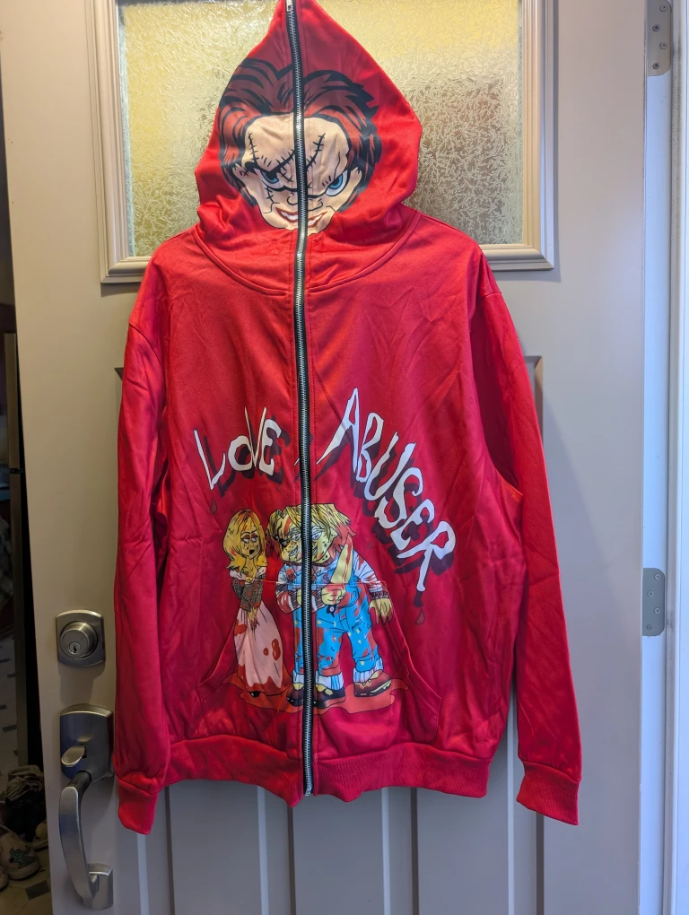 Brand New Mens sz 2XL Chucky hoodie