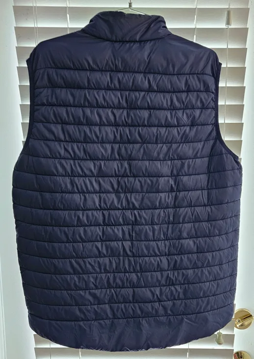 Seattle Seahawks Puffy Vest Size Large Blue/Green image indicator(2)