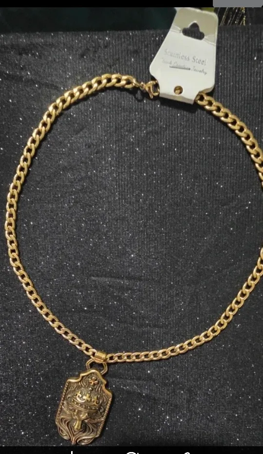 Stainless Steel Gold Chain Necklace