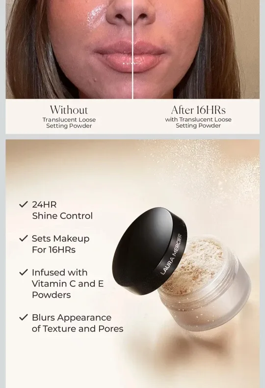 Laura Mercier Translucent Loose Setting Powder image indicator(3)