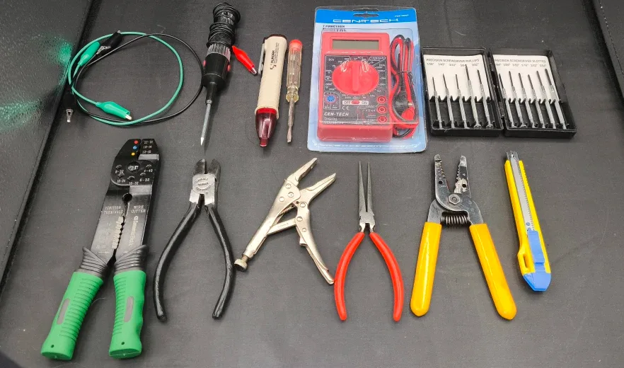 Professional Electrical Repair Kit – Complete (FREE Tool Bag!)