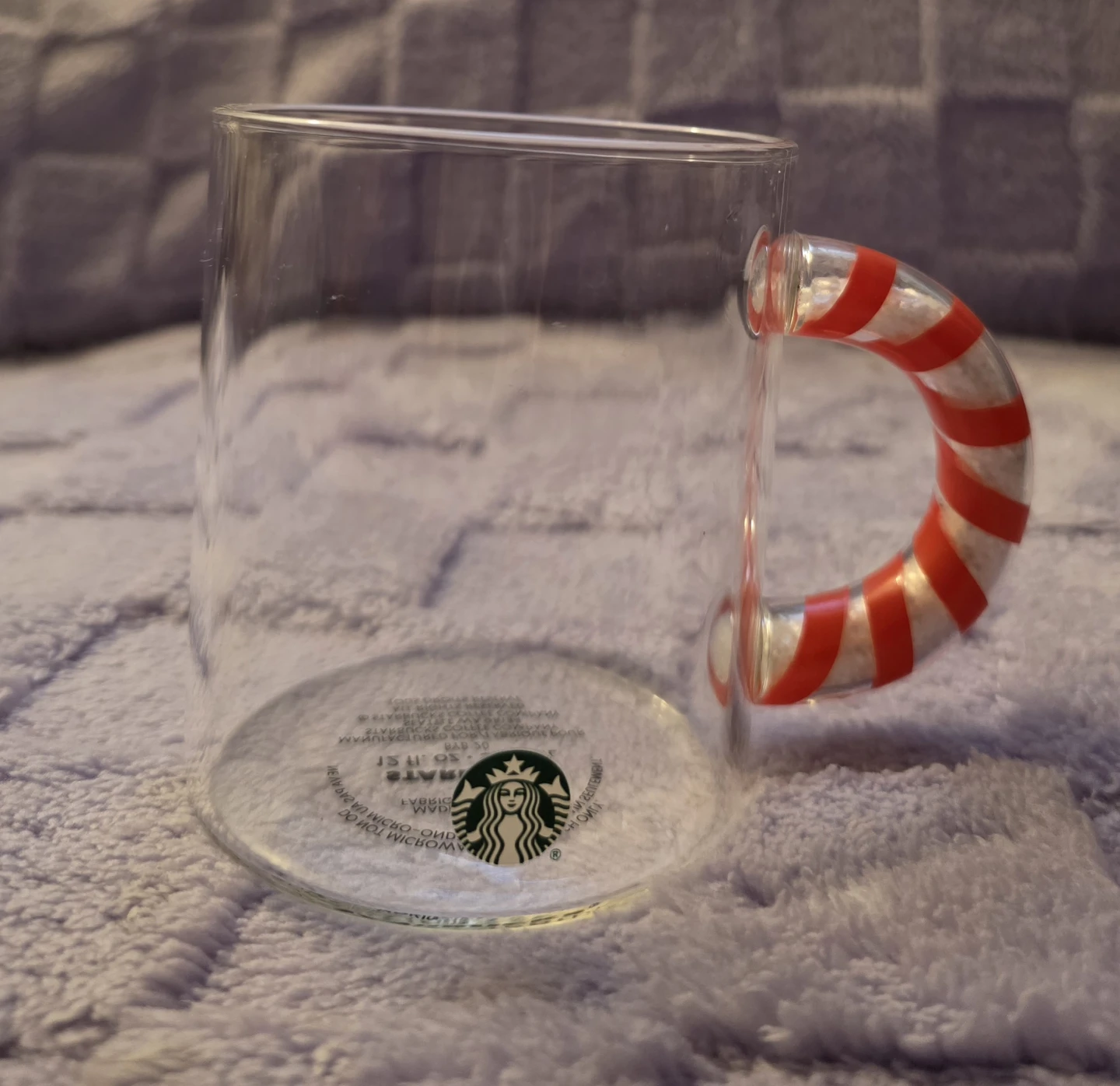 Starbucks 12 fl oz Glass Mug