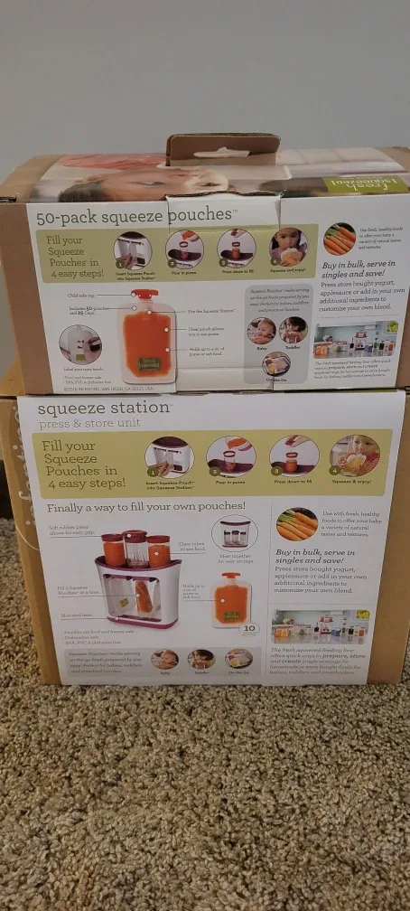 Infantino Fresh Squeezed Squeeze Station + Pouches image indicator(2)