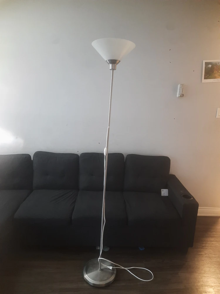 Floor Lamp - Silver Finish - photo 2