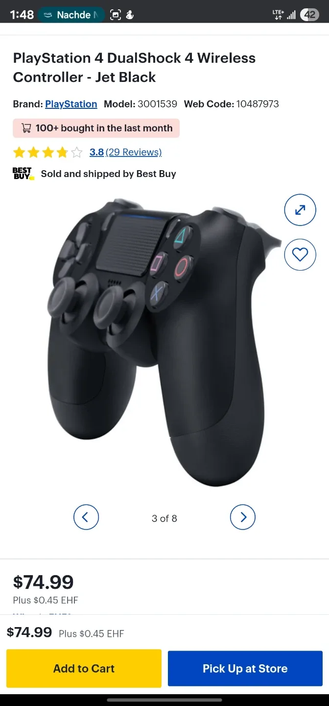 Sony PlayStation DualShock 4 Wireless Controller - New image indicator(6)