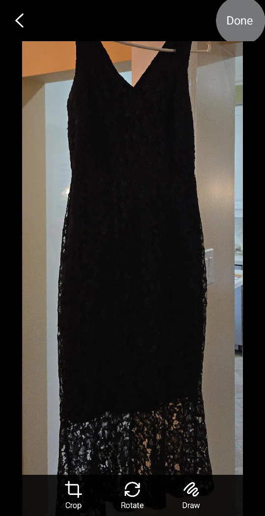 Black Lace Dress