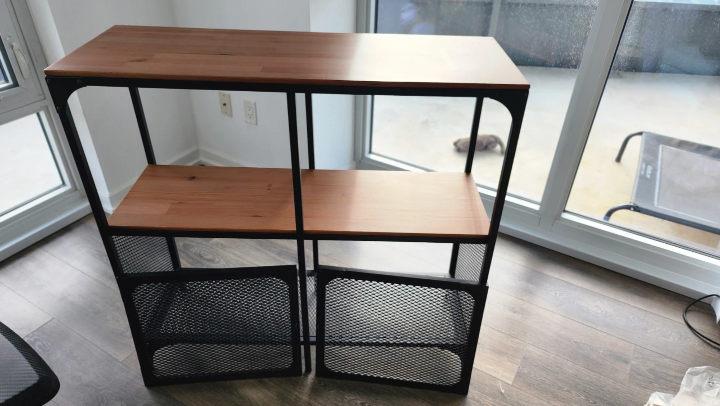 IKEA FJALLBO Shelf with doors - Great Condition - photo 2