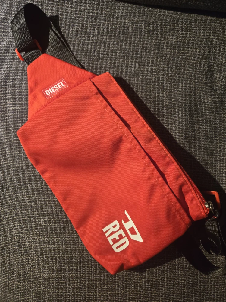 Diesel Red Sling Bag - New