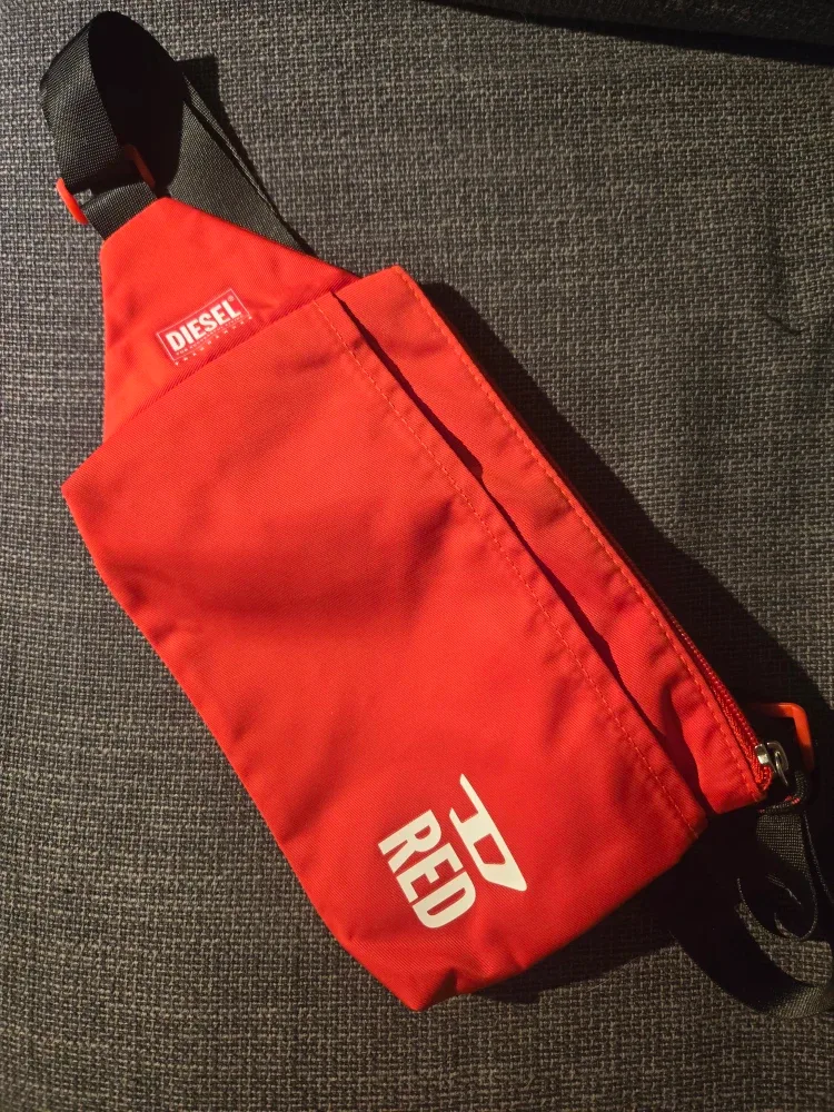 Diesel Red Sling Bag - New