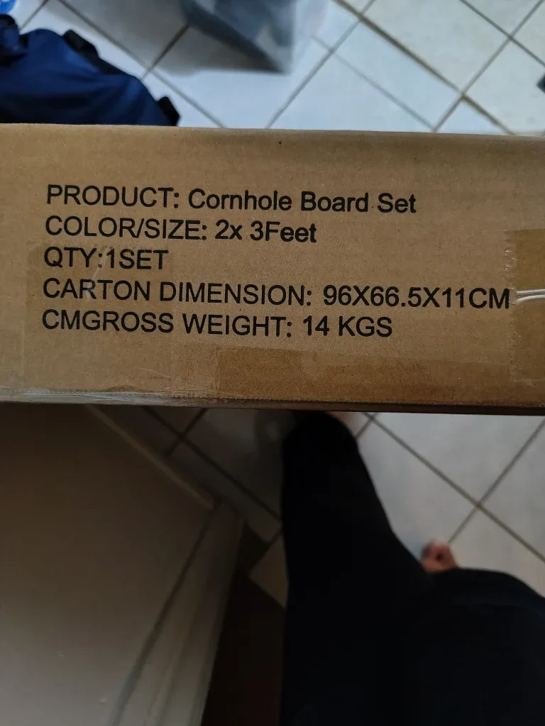 Feshir CH502 Cornhole Board Set - New in Box! image indicator(3)
