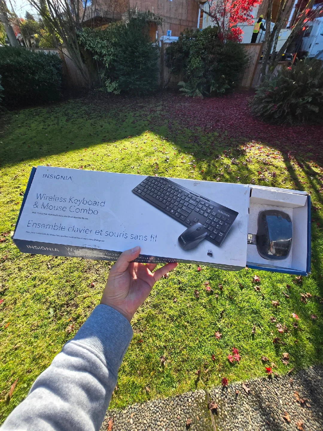 Insignia Wireless Keyboard & Mouse Combo - New