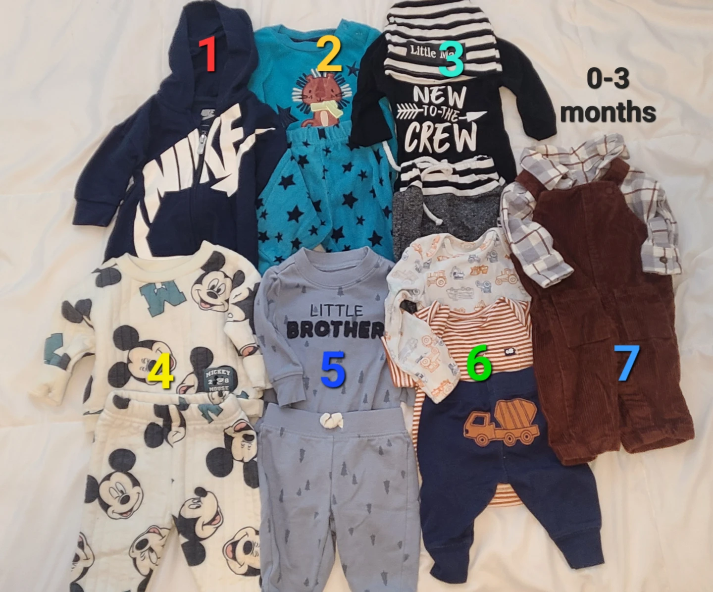 Baby Boy Clothes 0-3 months