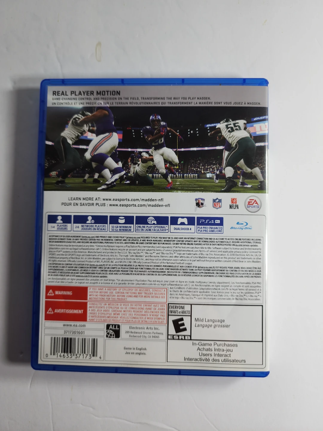 Madden NFL 19 PS4 Game - photo 2
