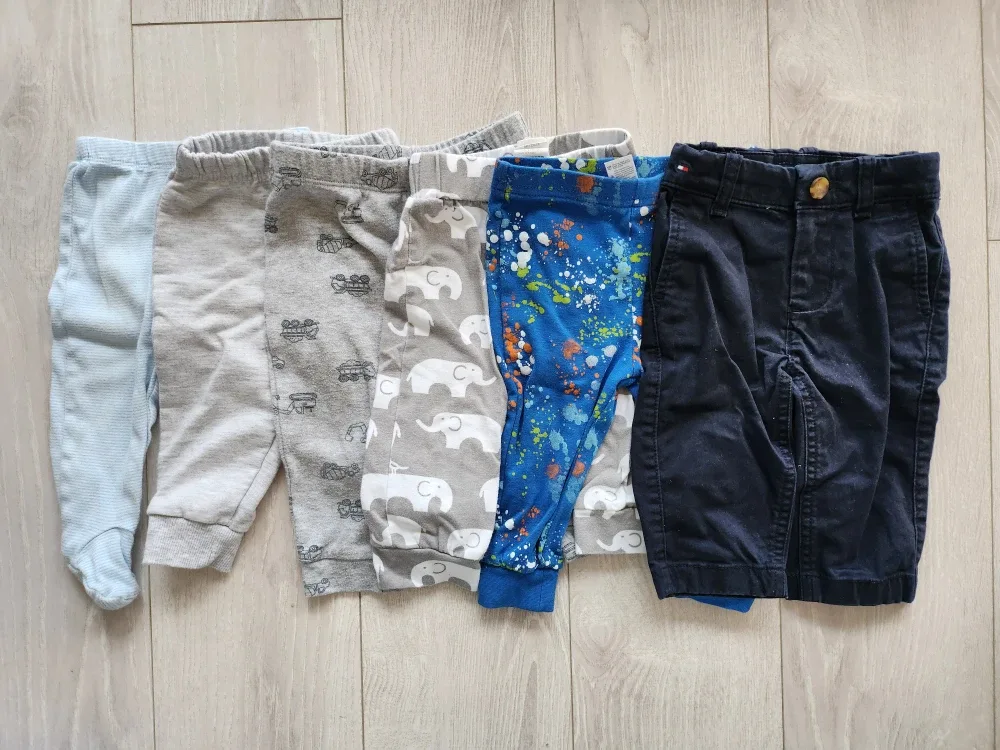 Mixed Baby Shirts and Pants Bundle (3M~12M) image indicator(2)