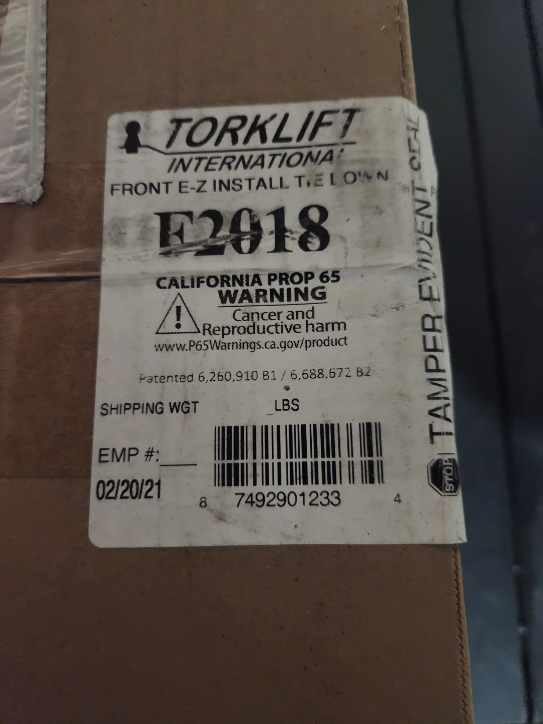 Torklift Frame-Mounted Camper Tie Downs - photo 3