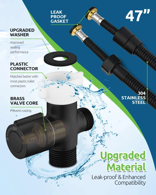 Black Bidet Sprayer Set - New in Box - photo 5