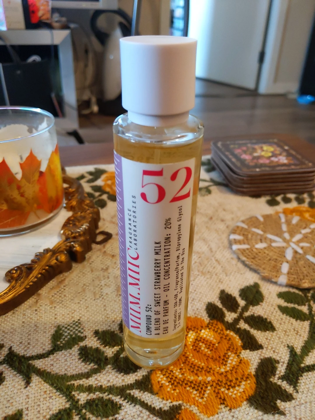 Miim.Mic Compound 52: Sweet Strawberry Milk Perfume
