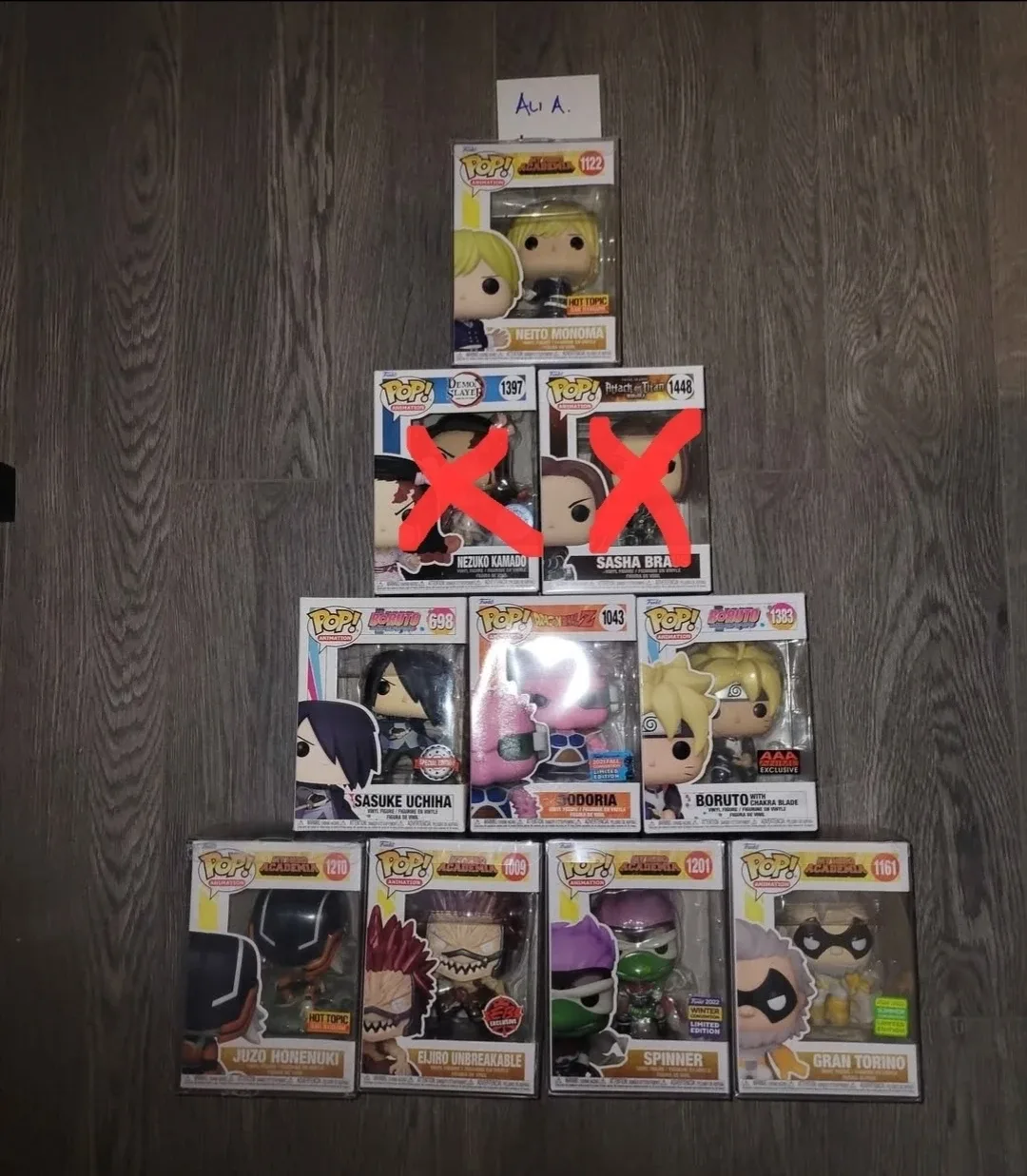20$ Each Funko Pop! Vinyl Figures - Anime Collection image indicator(2)