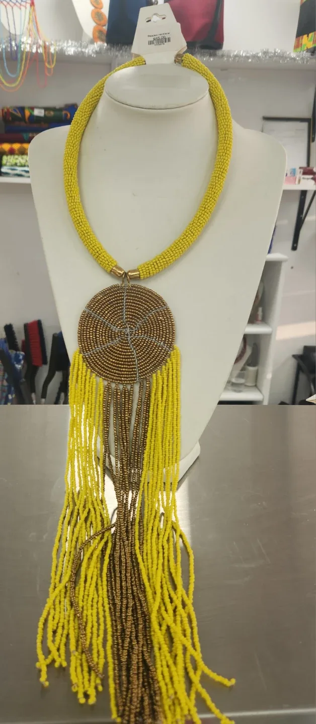 Beaded Statement Necklace image indicator(6)